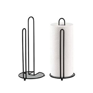Set of 2 Metal Paper Towel Holders 13” Tall New Original Condition